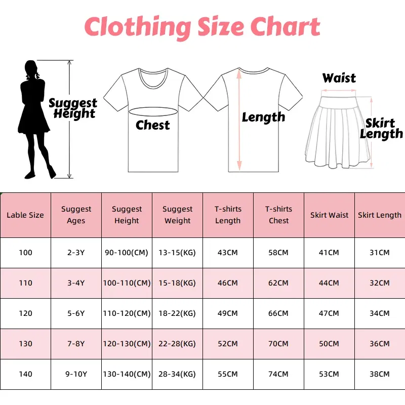 Color: black, Kid Size: 2T - 2pcs Lilo Stitch Summer Girls Outfits Cartoon T-shirt and Tutu Skirt Princess Clothes Suit Children Birthday Clothing Sets