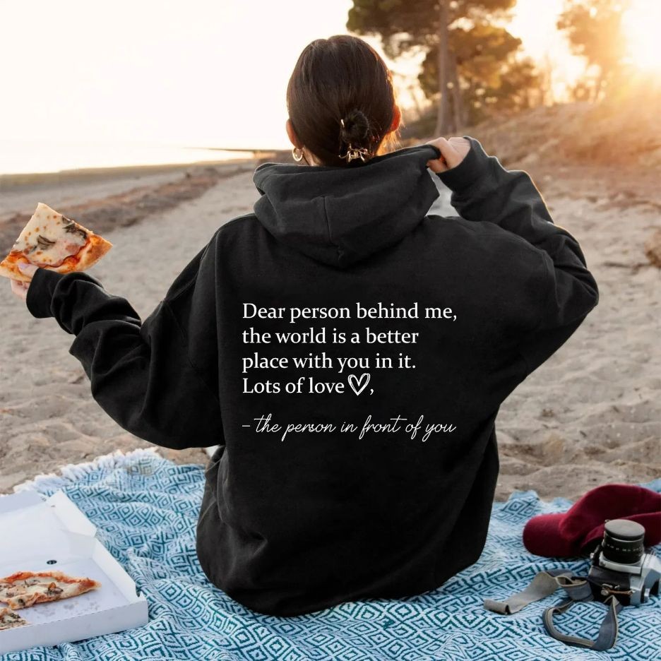 FlyHugz Dear Person Travel Hoodie