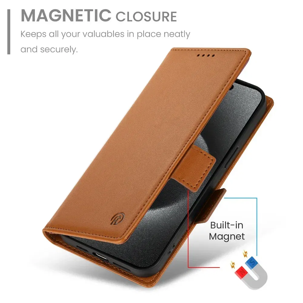 Color: Pink, Material: Cotton - PU Leather Flip Phone Case For iPhone 16 15 Pro Max 16E 14 13 1211 XS Max XR X 8 7 Plus SE KickStand Cards Solt Wallet Cover