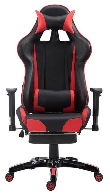 Ergonomic Red Gaming Chair High-Back Computer Chair with Lumbar Support and Adjustable Features