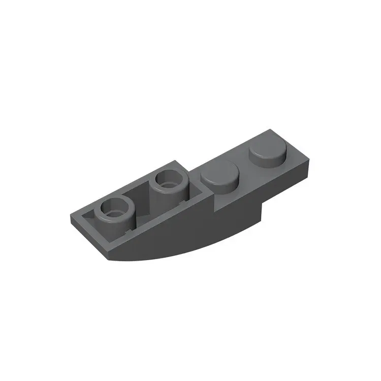Color: Orange - Gobricks GDS-731 BRICK 1X4X1 INV. BOW compatible with lego 13547 children's DIY Educational Building Blocks Technical