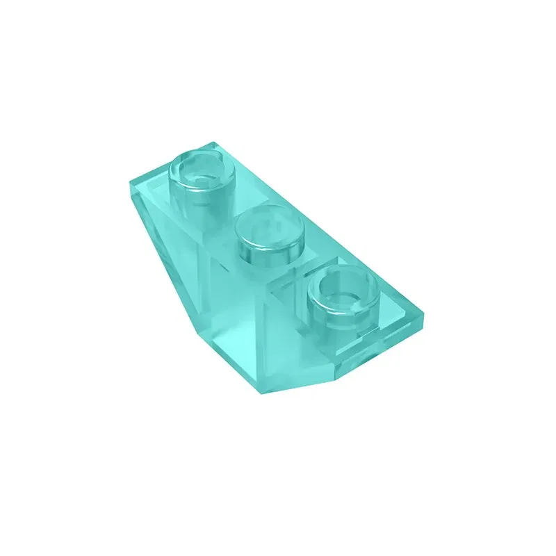 Color: Pink - Gobricks GDS-984 Slope, Inverted 45 3 x 1 Double compatible with lego 18759 2341 DIY Educational Building Blocks Technical