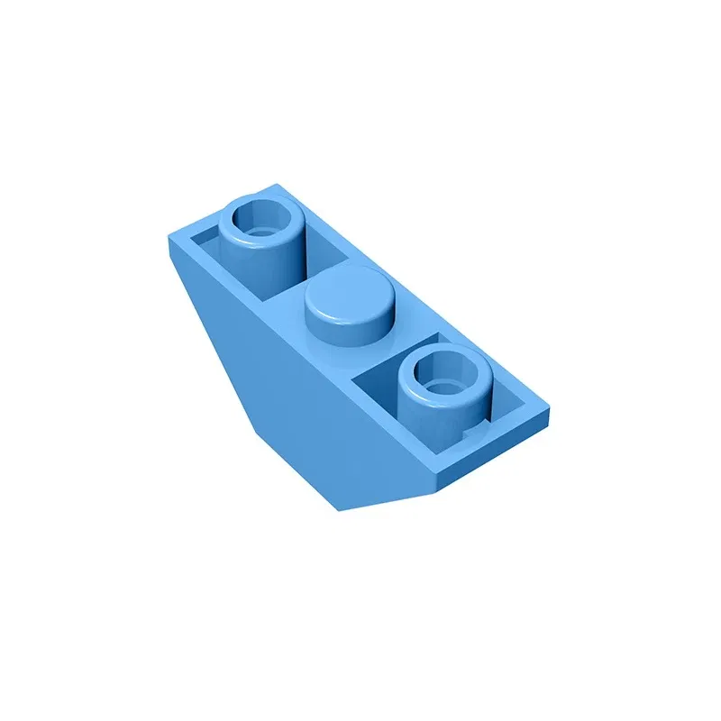 Color: Pink - Gobricks GDS-984 Slope, Inverted 45 3 x 1 Double compatible with lego 18759 2341 DIY Educational Building Blocks Technical