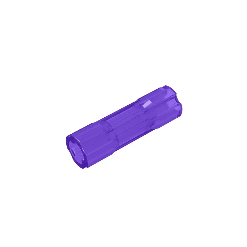 Color: VIOLET/?«?—?…° - Gobricks GDS-1145  Technical, Axle Connector 3L compatible with lego 26287 children's toys Assembles Building Blocks Technical