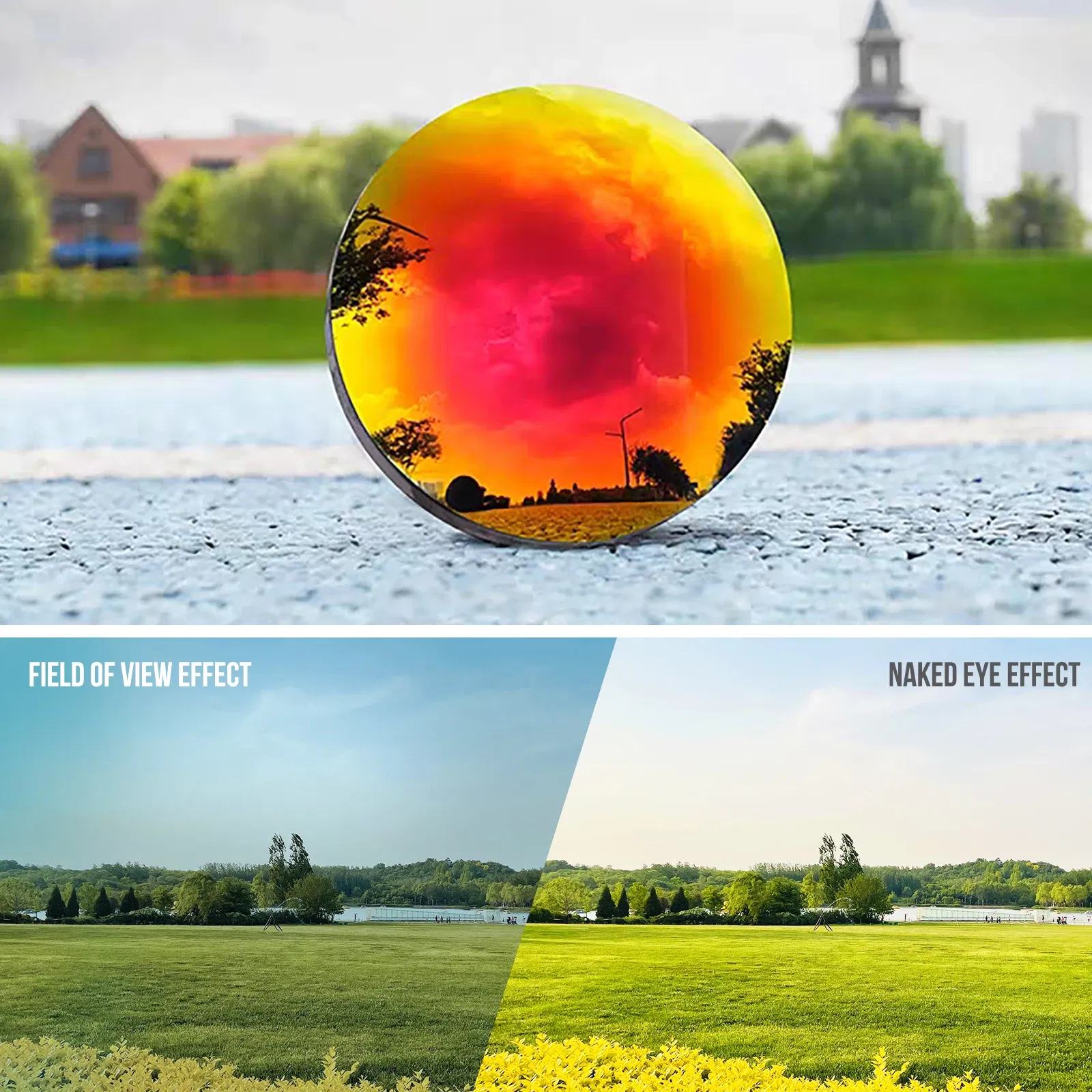 Lenses Color: LIGHT GRAY, Lenses Degree: -6.50~-8.50 - HDTAC Prescription Replacement Lenses Customized Myopia Lenses Compatible With-Ray-Ban RW4010 Skyler 52mm Sunglasses