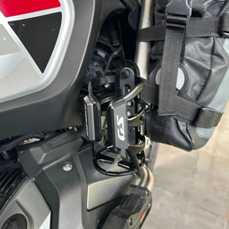 Color: Red - For BMW R1300GS F900GS R1200GS R1250GS LC ADV F850GS F750GS Motorbike Beverage Water Bottle Cage Drink Cup Holder Sdand Mount