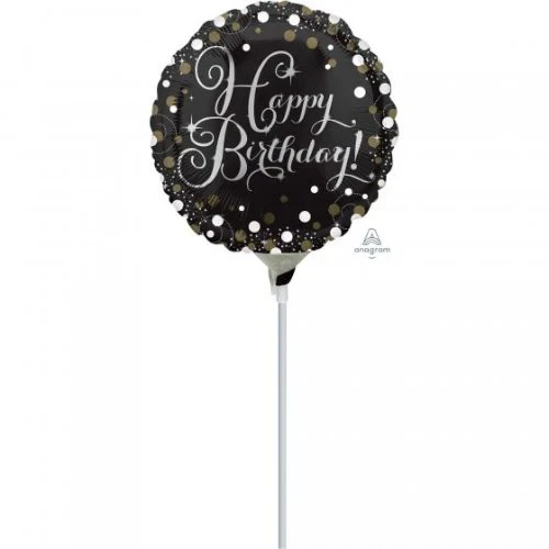 22cm Happy Birthday Sparkling Birthday