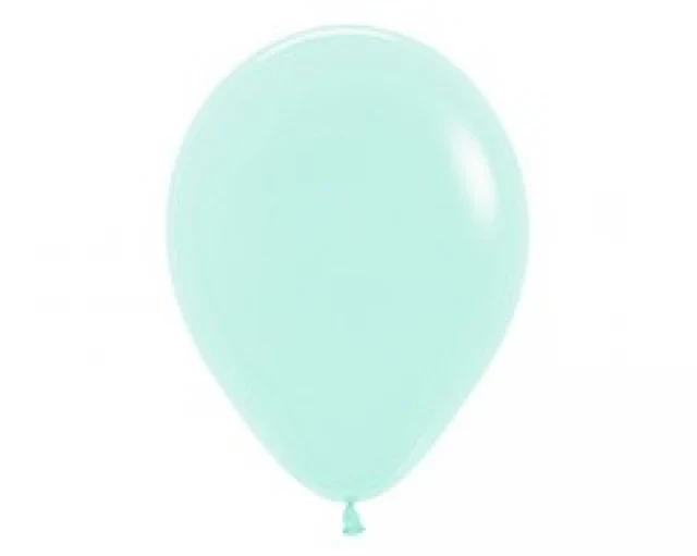 90cm Pastel Matte Green Latex Balloons  2pk - Pack of 2