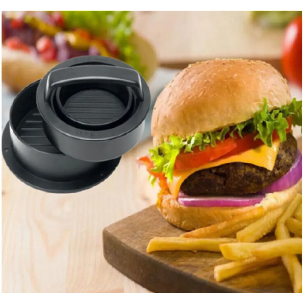 3-in-1 Burger Press
