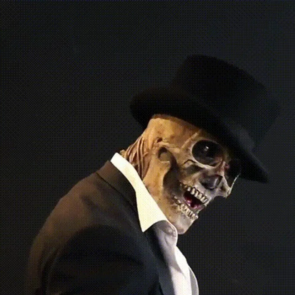 Full Head Skeleton Halloween Mask