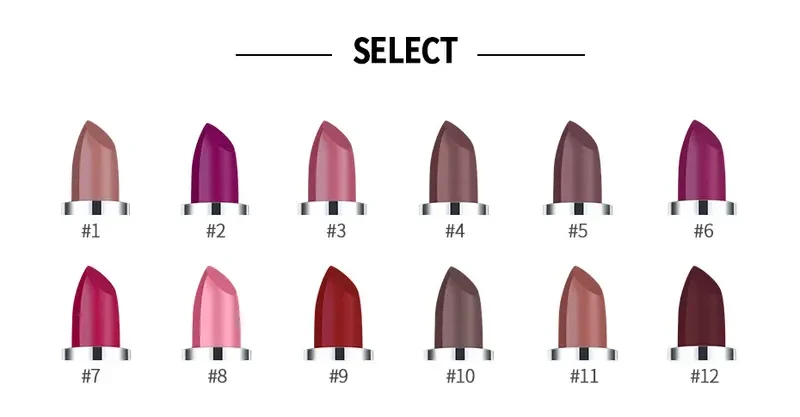 Waterproof Long Lasting Matte Lipstick