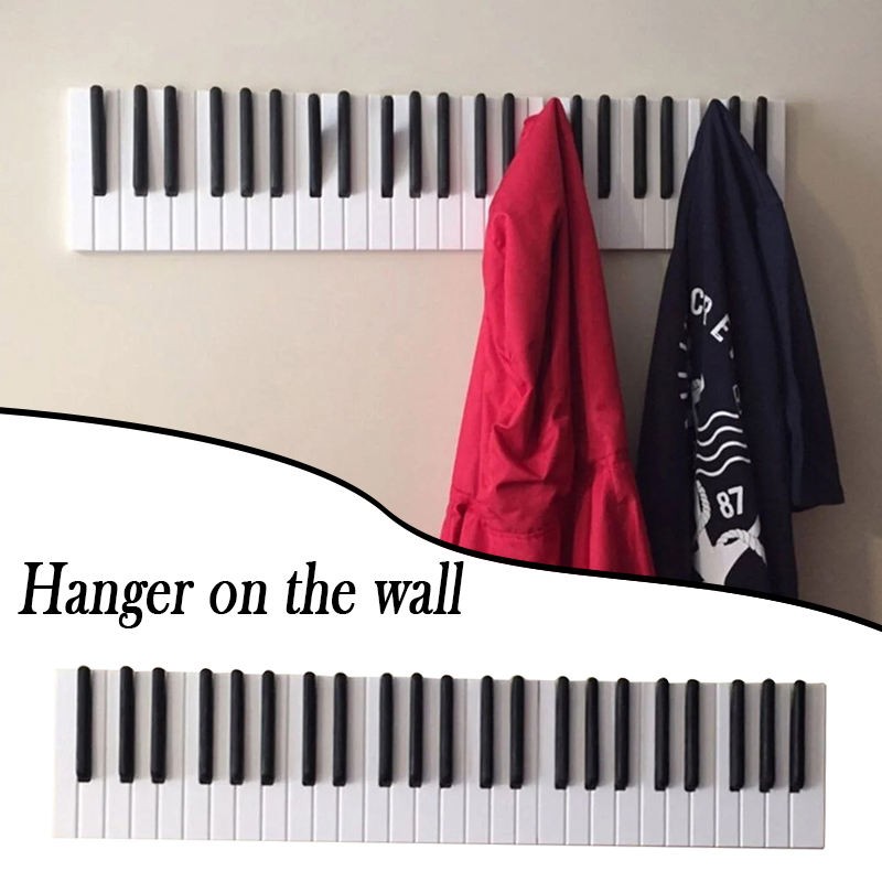 Piano Wooden Coat Racks  Stylish Pine Wood Coat Hanger