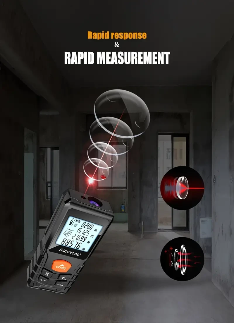 Aicevoos Digital Laser Rangefinde