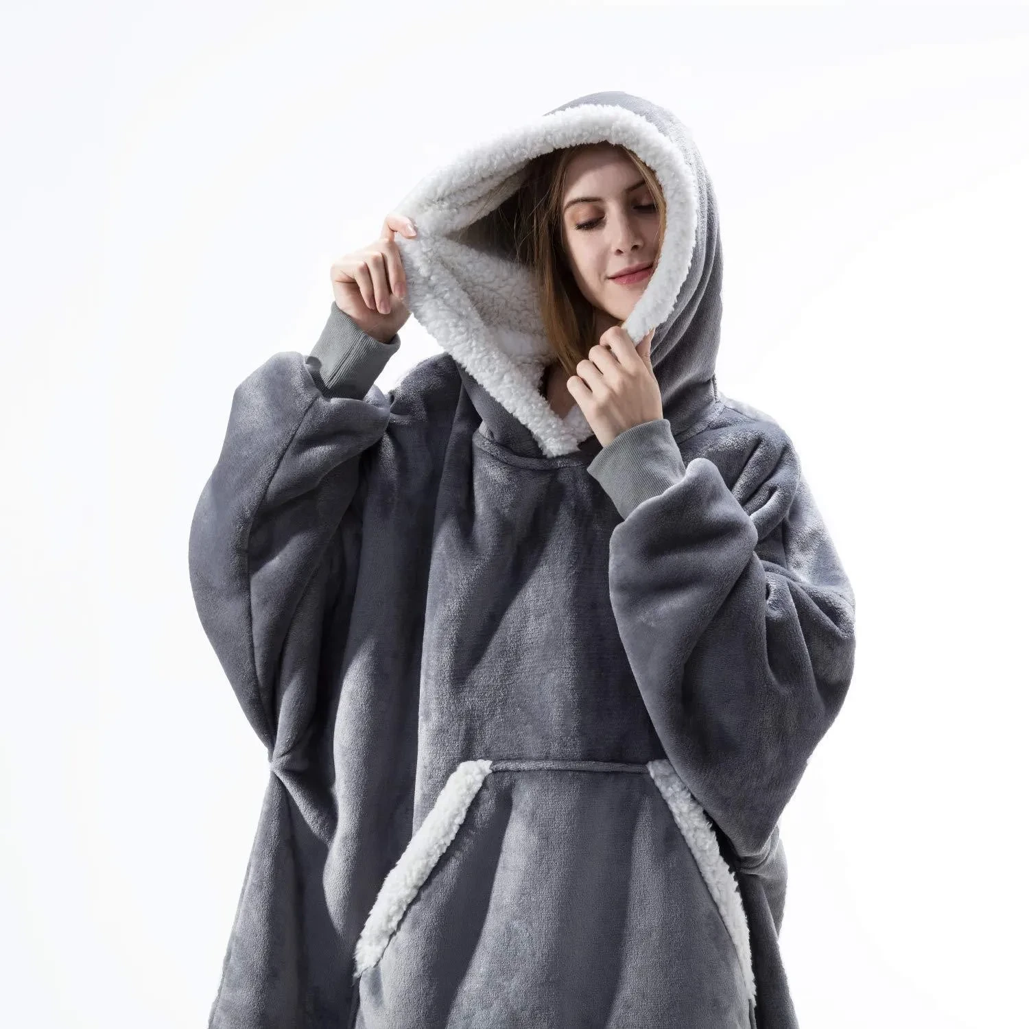 Ultra Plush Oversized Blanket Hoodie Sweatshirt