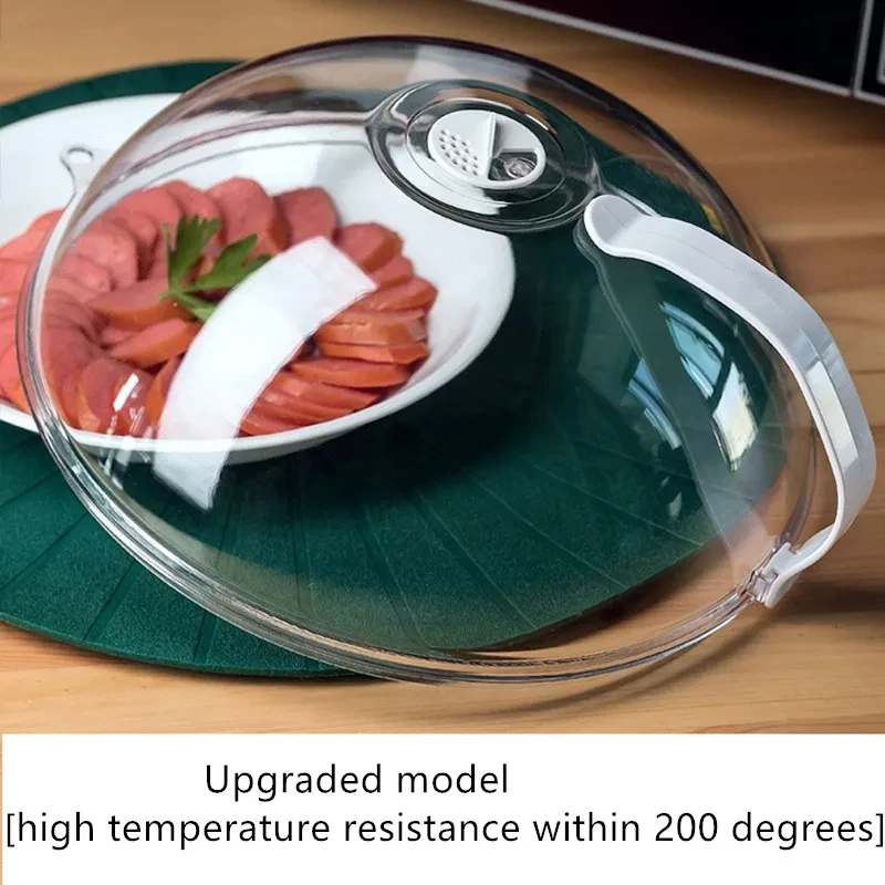 Crystal Clear Microwave Food Cover