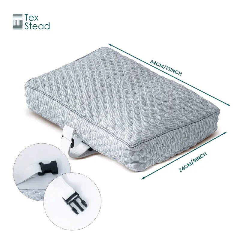 TEXSTEAD Ergonomic Knee Pillow for Side Sleepers