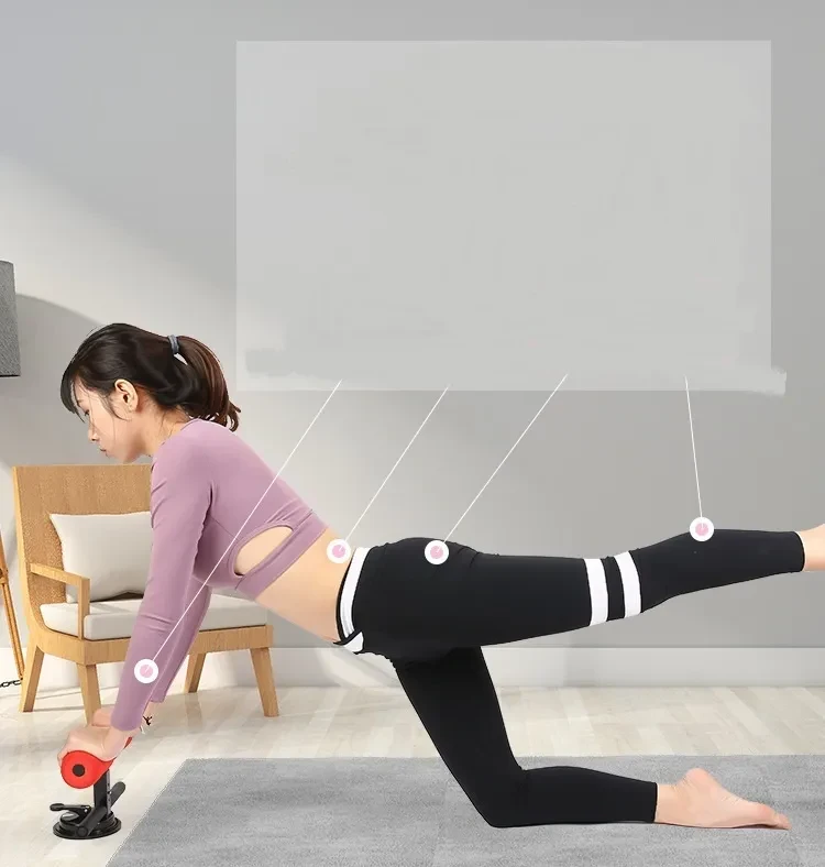 Sit-up Aid with Suction Cup - Abdominal Muscle Trainer