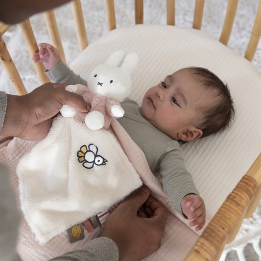 Miffy Fluffy Cuddle Cloth Pink