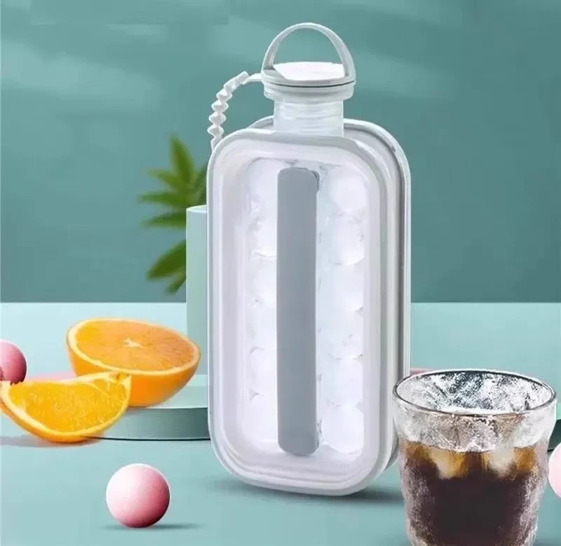 2-in-1 Ice Ball Maker & Cold Kettle Set