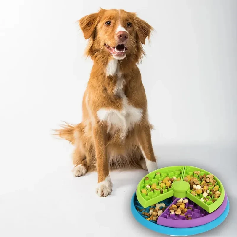 Slow Food Bowl Anti Choking Cat Bowl Dog