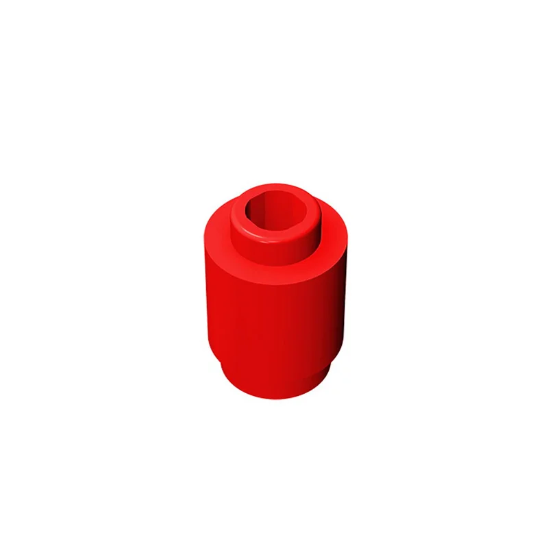 Color: wood - 50PCS 3062b 30068 35390 3062 Accessories 1x1 Cylindrical Brick DIY Buildings? Blocks Educational Toys City Toy