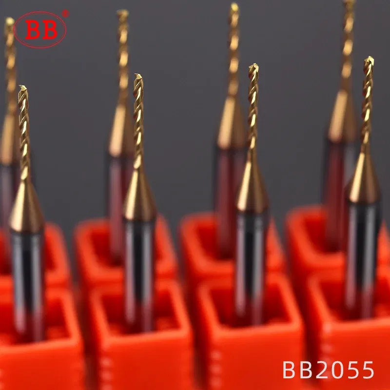 Hole Diameter: 11.9mm - BB 0.3~2.02mm Micro Drill Solid Carbide Bit Mini CNC Hole Making 3D Shank Diameter 4mm D4 Metal Steel Plastic 1PCS