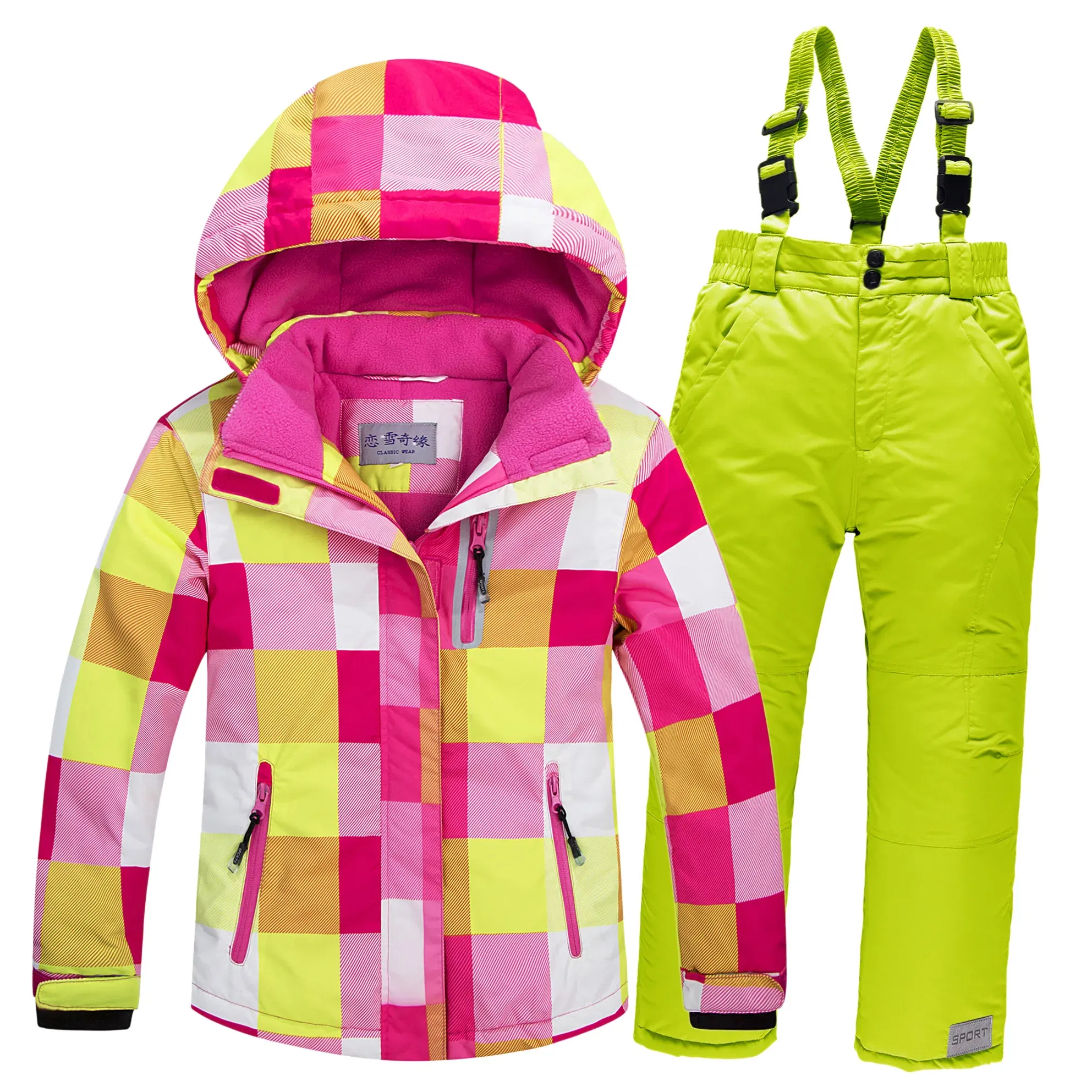 Color: Orange, Kid Size: 10 - OLEKID 2025 Russia Winter Children Boy Ski Suit Waterproof Girl  Jacket Overalls Snowsuit 3-16 Years Kid Teenage Parka Snow Suit