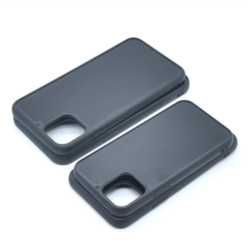 Material: tpu - For iPhone  16 15 14 13 12 mini 11 Pro Max  6 7 8 S Plus Xr X Xs Blank Phone Case for Resin Vinyl DIY Rubber Phone Case Blanks
