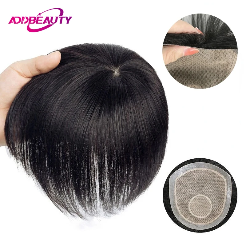 Toupee Color: 613#, Toupee Density: 120%, Length: 6 inches - Silk Base Men's Capillary Prosthesis Swiss Lace PU Base Man Toupee 100% Remy Human Hair Wigs Straight Hair System Natural Hair