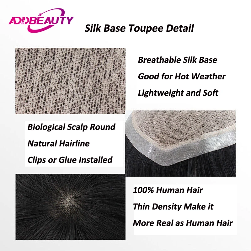 Toupee Color: 613#, Toupee Density: 120%, Length: 6 inches - Silk Base Men's Capillary Prosthesis Swiss Lace PU Base Man Toupee 100% Remy Human Hair Wigs Straight Hair System Natural Hair