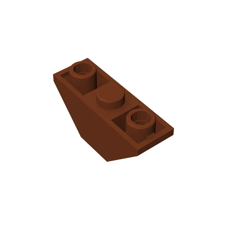 Color: Clear - Gobricks GDS-984 Slope, Inverted 45 3 x 1 Double compatible with lego 18759 2341 DIY Educational Building Blocks Technical