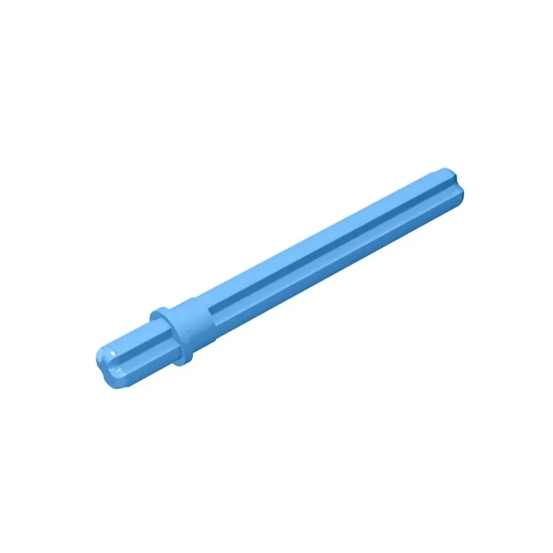 Color: GRAY - Gobricks GDS-886 Technical, Axle 5.5 with Stop compatible with lego 59426 32209 DIY Educational Building Blocks Technical