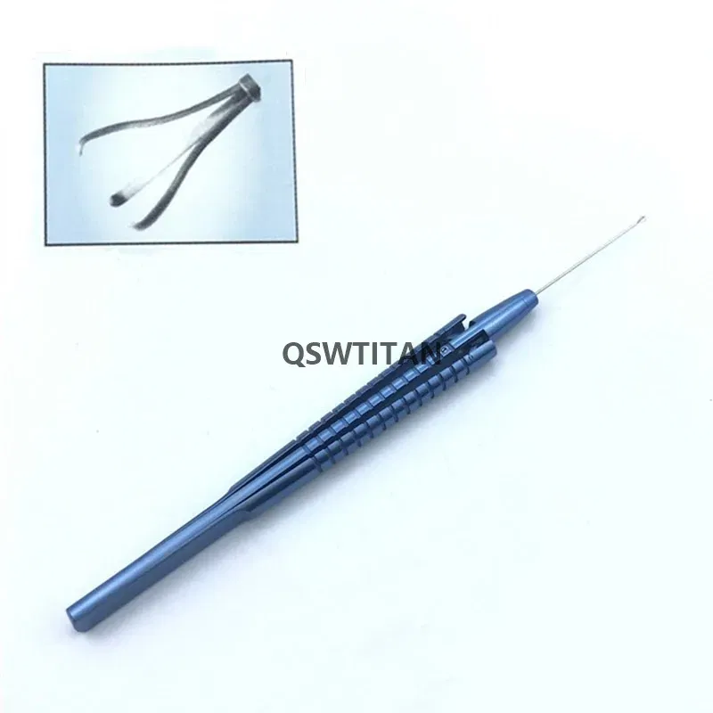 Color: Black & Silver - Retinal Capsulorhexis forceps Intraocular Ophthalmic micro Surgical Instruments