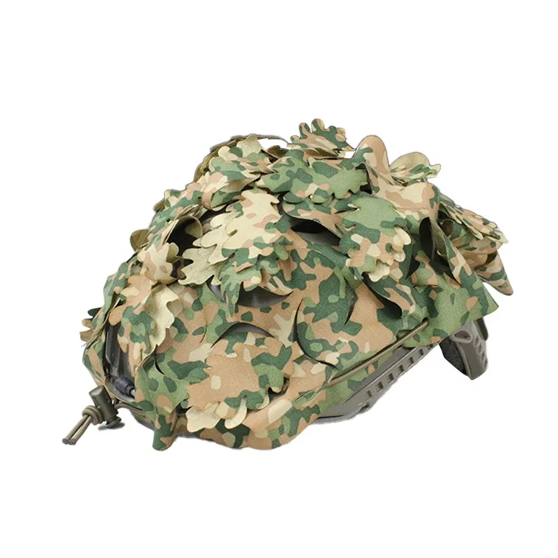 Color: black - FAST Helmet Cover Flecktarn Splittertarn NFP CADPAT Camouflage Cap customed camo