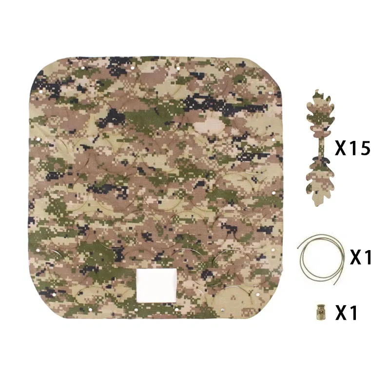 Color: black - FAST Helmet Cover Flecktarn Splittertarn NFP CADPAT Camouflage Cap customed camo