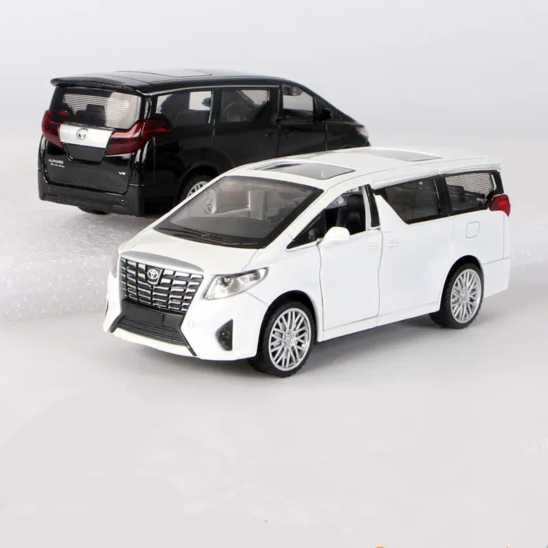 Color: Red - Children's Inertia Pull-back Car Toy with Lighting Sound Simulation Commercial Car Model Boy Gift Toy Car Kids Holiday Gift