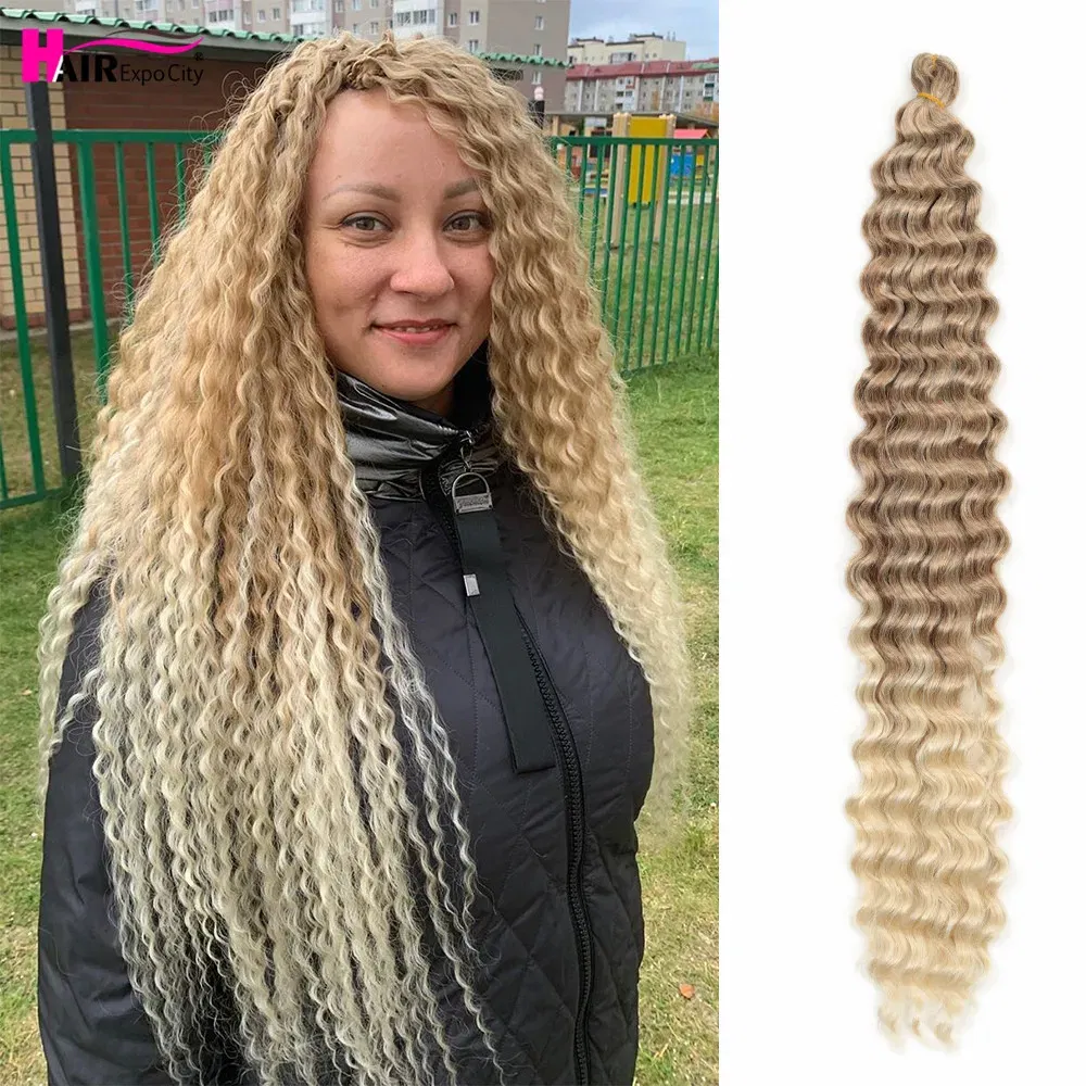 Color: #Burgundy, Ships From: CN, Stretched Length: 22inches, Bulk Buy: 1Pcs/Lot - 22-28 Inch Freetress Deep Twist Crochet Hair Natural Synthetic Braids Hair Ombre Crochet Braiding Hair Extensions Hair Expo City