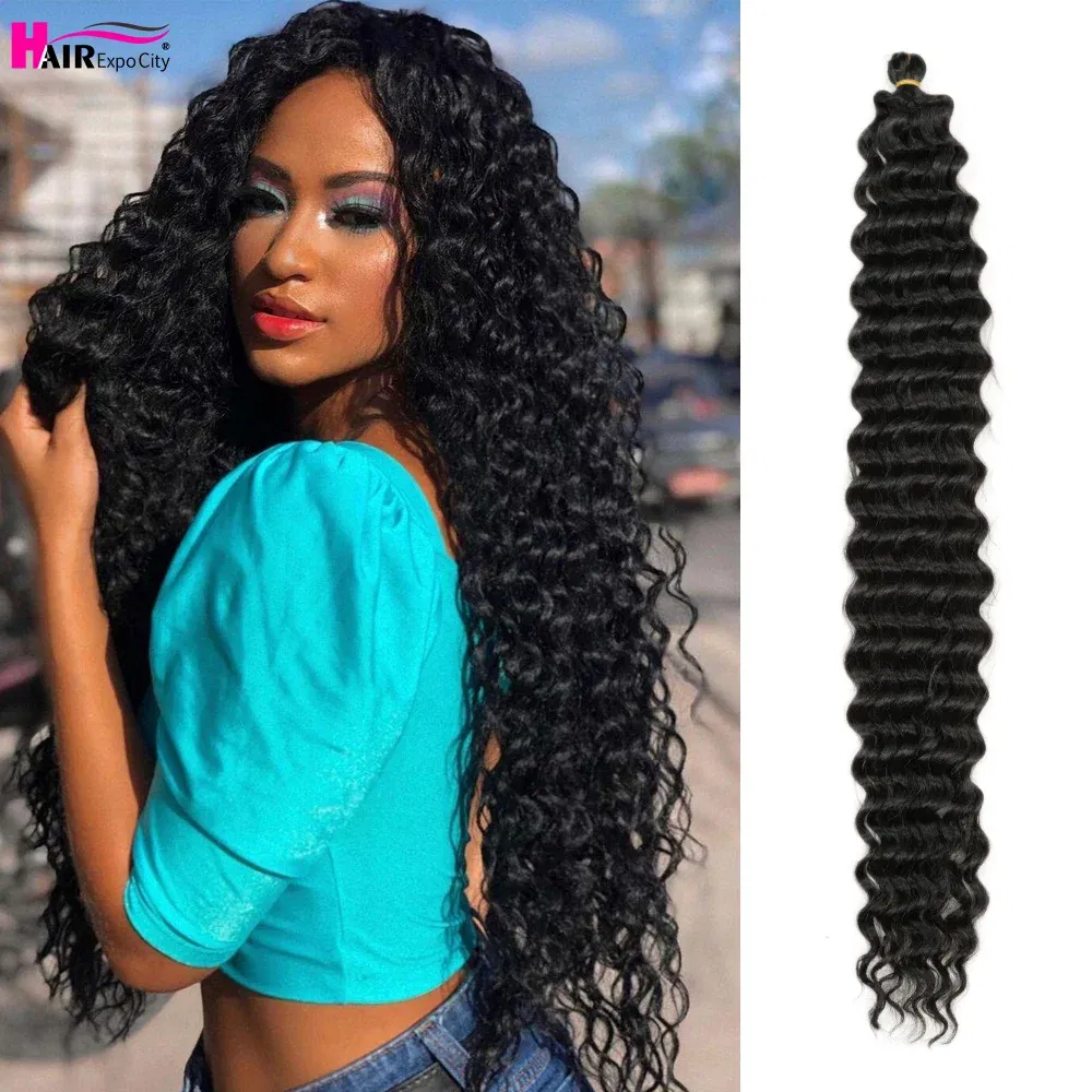 Color: #Burgundy, Ships From: CN, Stretched Length: 22inches, Bulk Buy: 1Pcs/Lot - 22-28 Inch Freetress Deep Twist Crochet Hair Natural Synthetic Braids Hair Ombre Crochet Braiding Hair Extensions Hair Expo City
