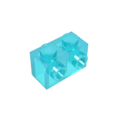 Color: Orange - MOC PARTS DIY GDS-634 BRICK 1X2 W. 2 KNOBS compatible with lego 11211 children's toys Assembles Building Blocks Technical
