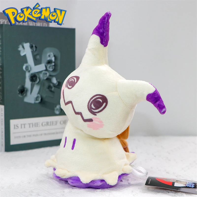 Color: Watermelon red - Pokemon Shiny Mimikyu Cubone Butterfree Plush Toys Anime Caterpie Shinx Charizard Stuffed Animal Peluche Dolls Birthday Gift Kid