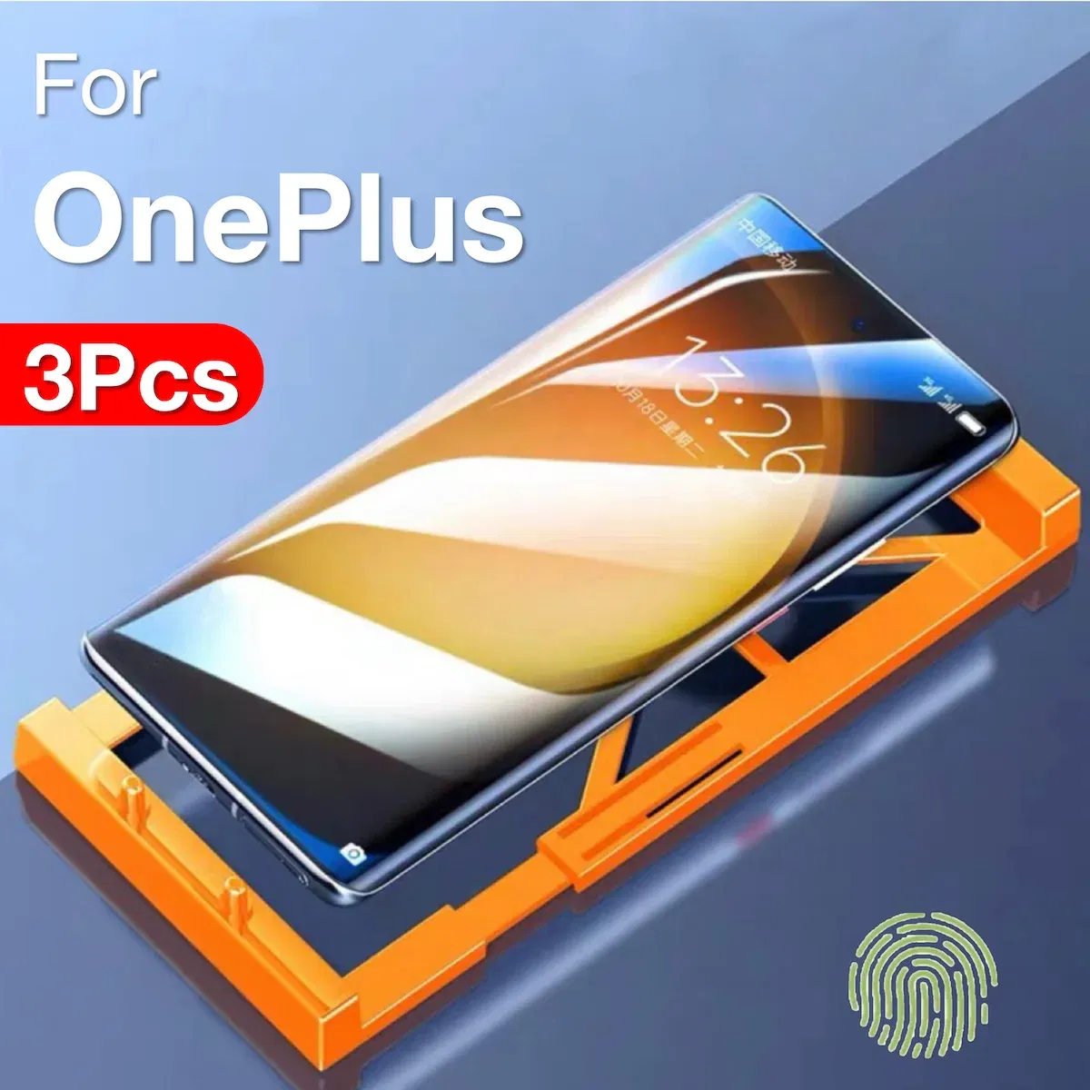 Color: PURPLE, Bundle: Bundle 20 - 3Pcs For Oneplus 13 12 11 10 9 8 Pro ACE 2 3 One Plus Screen Protector Accessories Protections Protective With Kit Not Glass