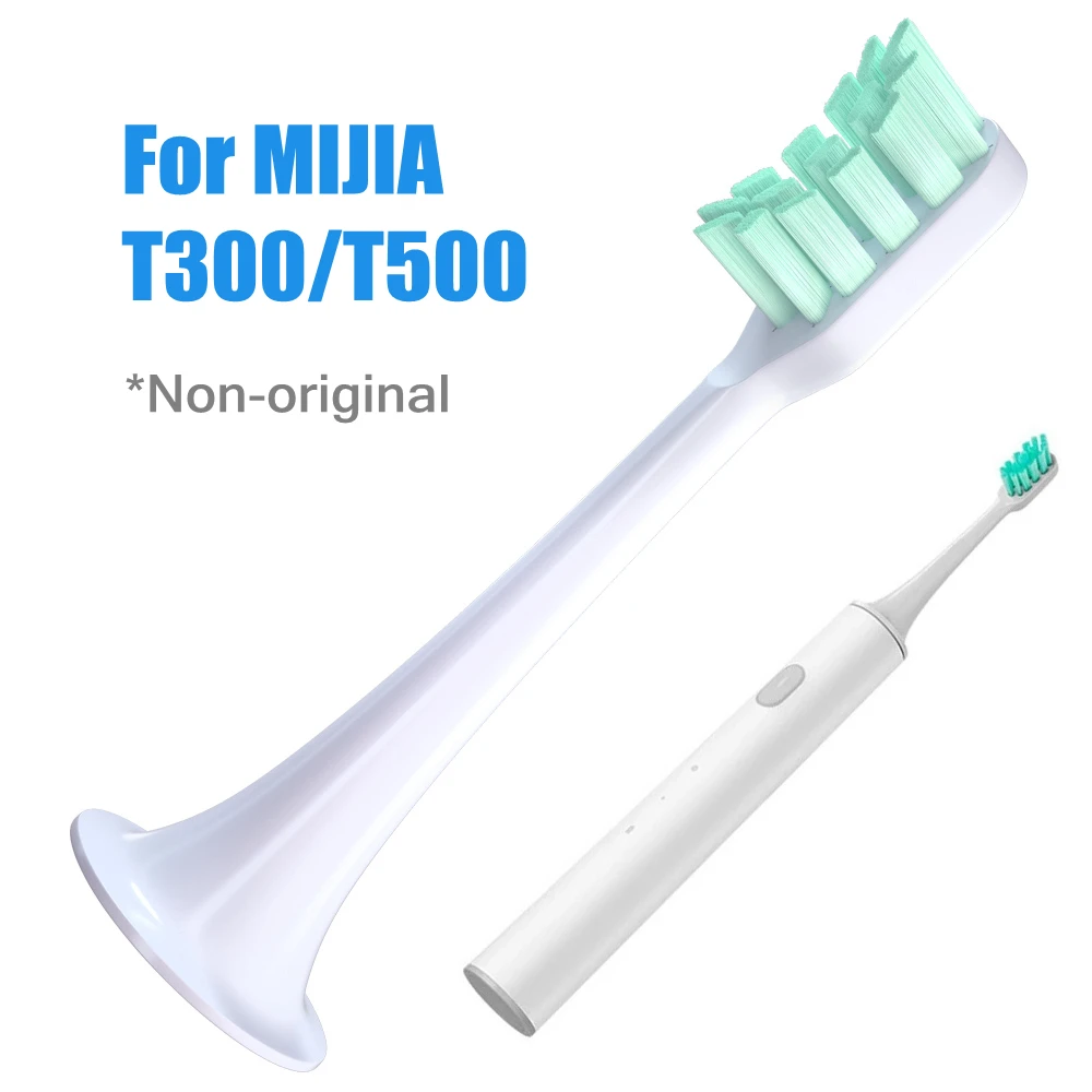 Color: Gold - For Xiaomi Mijia T300 T500 T700 Ultrasonic For Mijia Mi Electric Toothbrush Nozzles High-density Replacement Tooth Brush Head