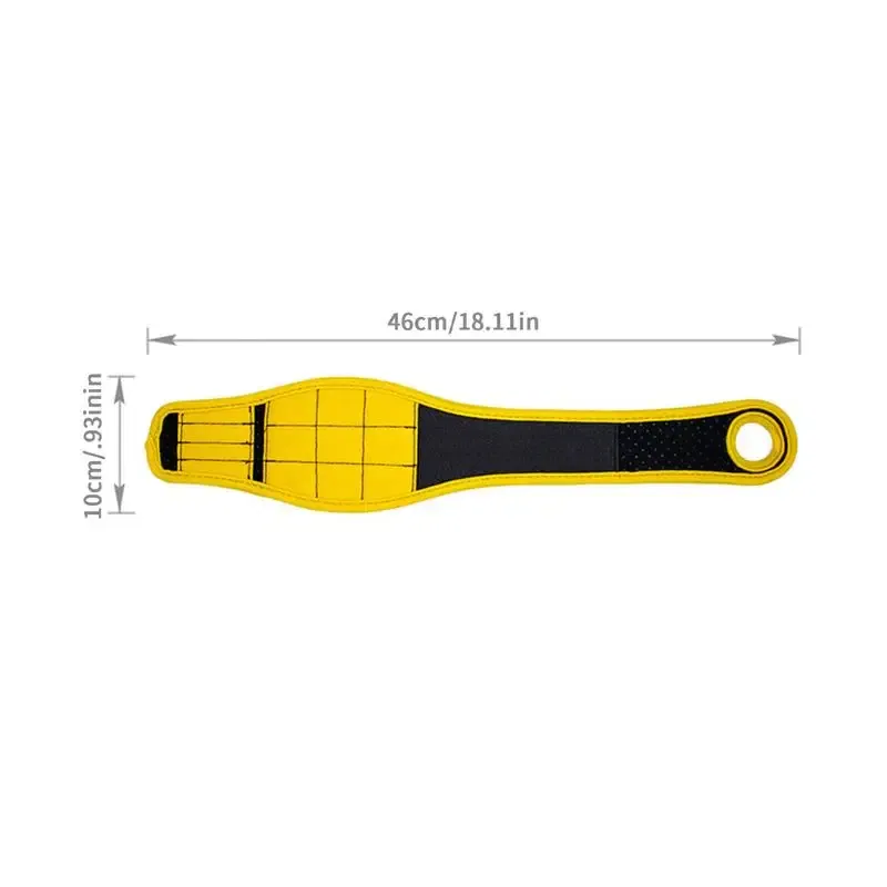 Ships From: United States, Color: Blue - Woodworking Magnetic Wristband Portable Tool Wristband Magnetic Tool Holder Bag Electrician Wrist Tool Belt Screws Nails Drill