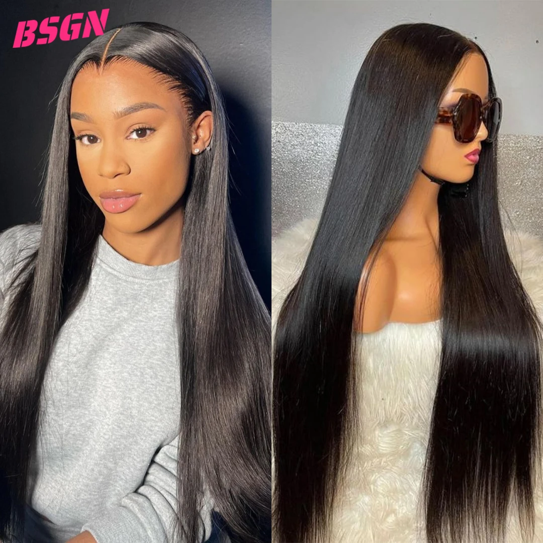 Color: T1B/613, Stretched Length: 22INCHES, Density: 240%, Lace Size: 13x4 - 26 28 30 180%straight hd lace frontal human hair wigs 13x4 HD Lace Frontal Human Hair Wigs For Women? 100% human hair pre-cut wig