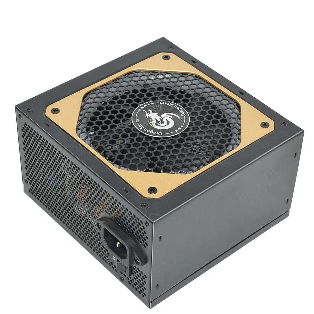 Rating Power: 850W, Ships From: United Arab Emirates - 850W Power Source 80Plus Gold For PC Professional E-Sports Video Game Computer PSU RGB Full Modular Supply With 12CM Fan