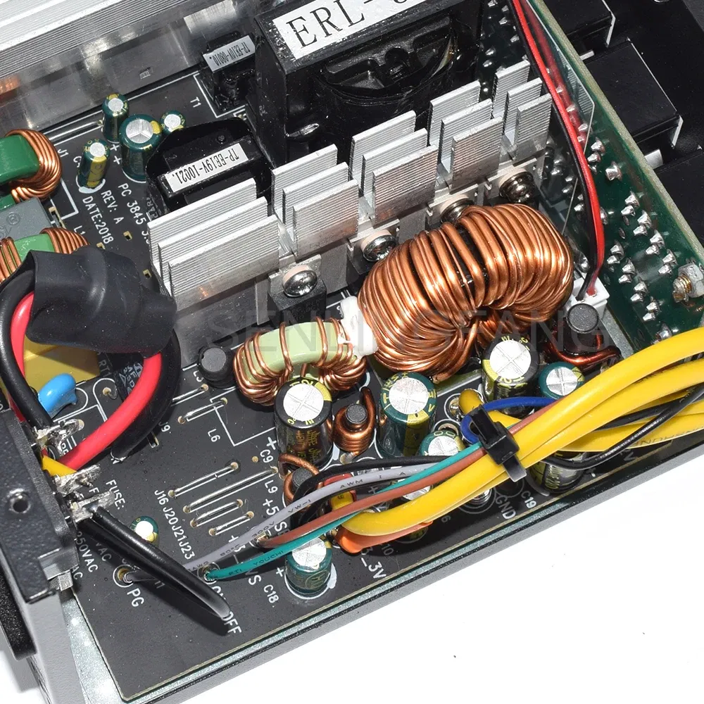 Rating Power: 850W, Ships From: United Arab Emirates - 850W Power Source 80Plus Gold For PC Professional E-Sports Video Game Computer PSU RGB Full Modular Supply With 12CM Fan