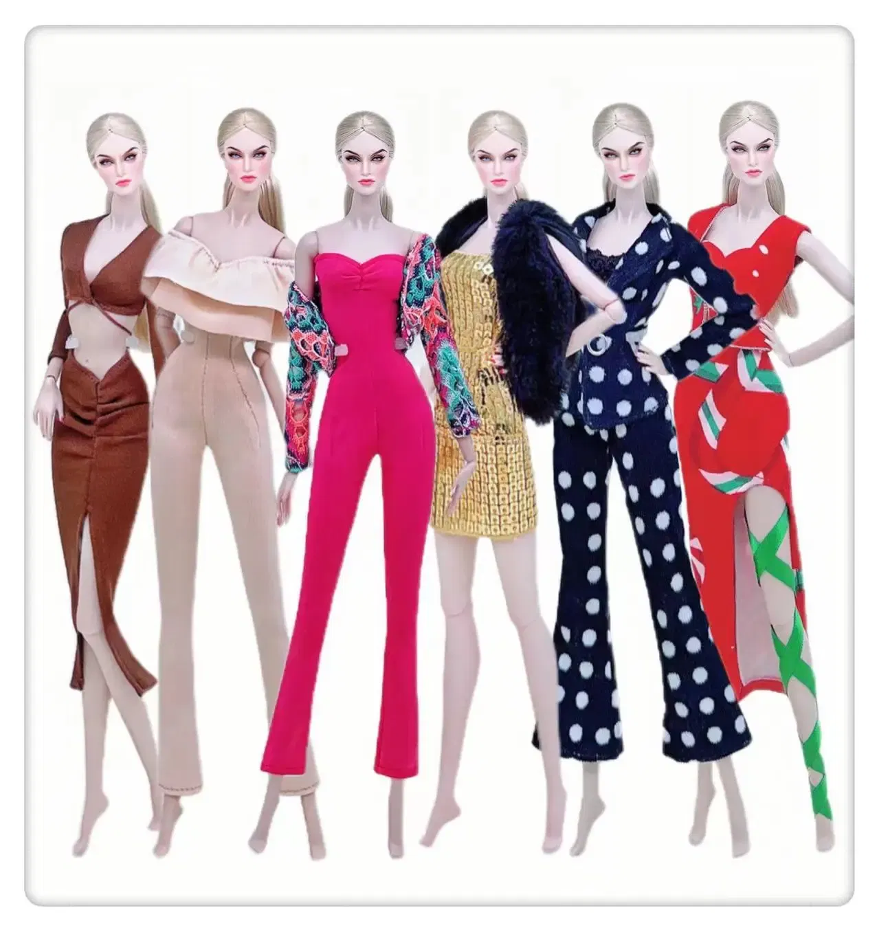 Color: black - Clothes for barbie doll accessories Dress
