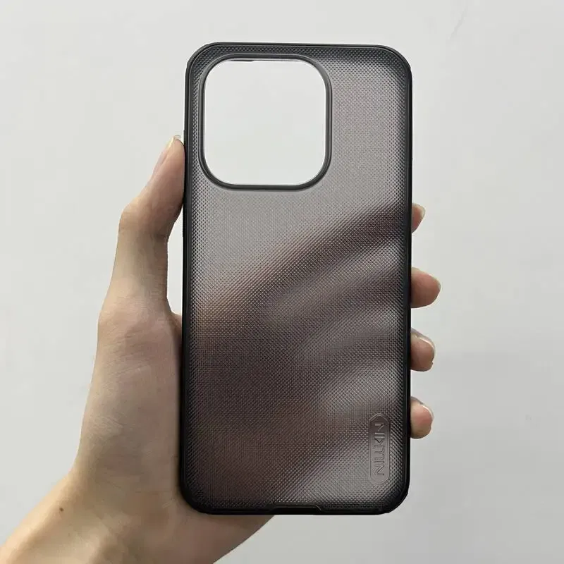 Color: Fluorescent Green, Material: Cotton - Nillkin for OnePlus 15 Case Super Frosted Pro 360 Hard PC TPU Bumper Matte Camera protection full Back Cover