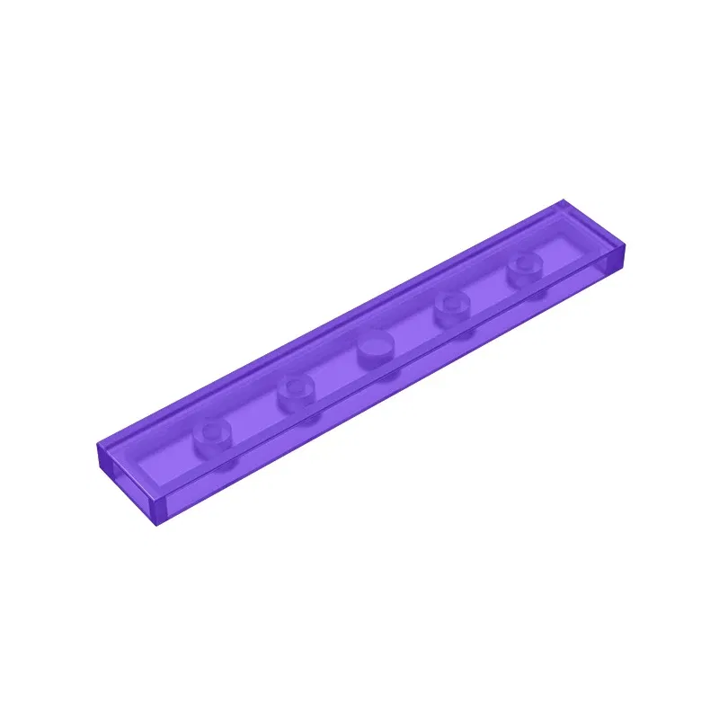 Color: Burgundy - Gobricks GDS-564 Tile 1 x 6 compatible with lego 6636 pieces of children's toys Building Blocks Technical