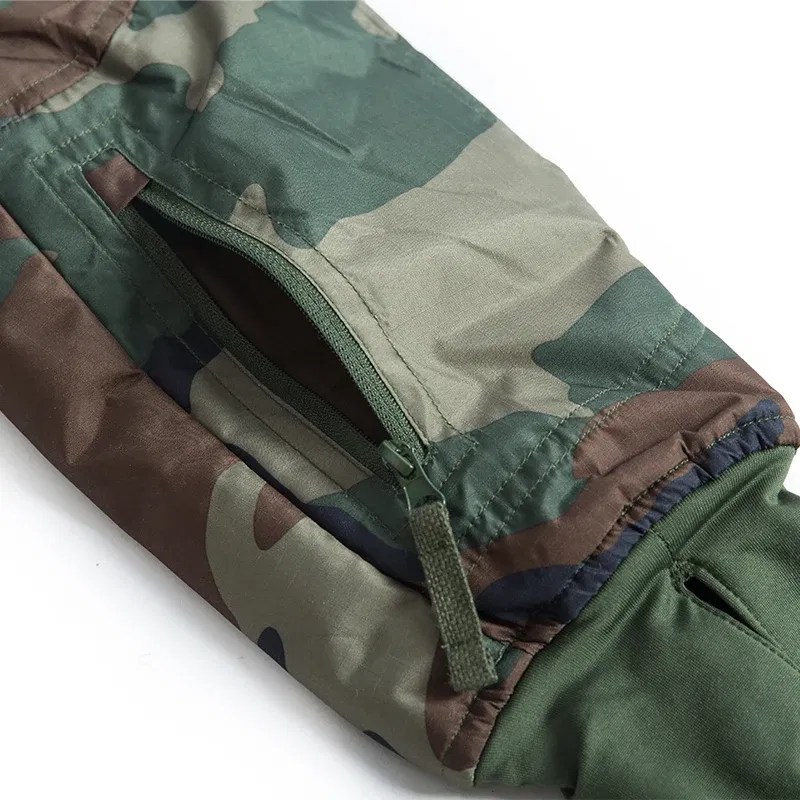 Color: Beige, Size: XXXL - Mege Men's Tactical Jacket Coat Fleece Parka Outdoor Outwear Lightweight Gear